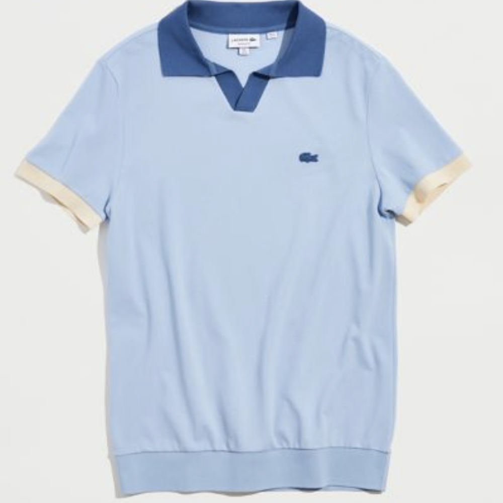 Lacoste knit polo shirt